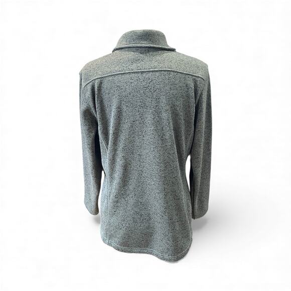 Eddie Bauer Radiator Button Up Peacoat Women’s Size Large Green Outdoor Wear - Picture 2 of 11